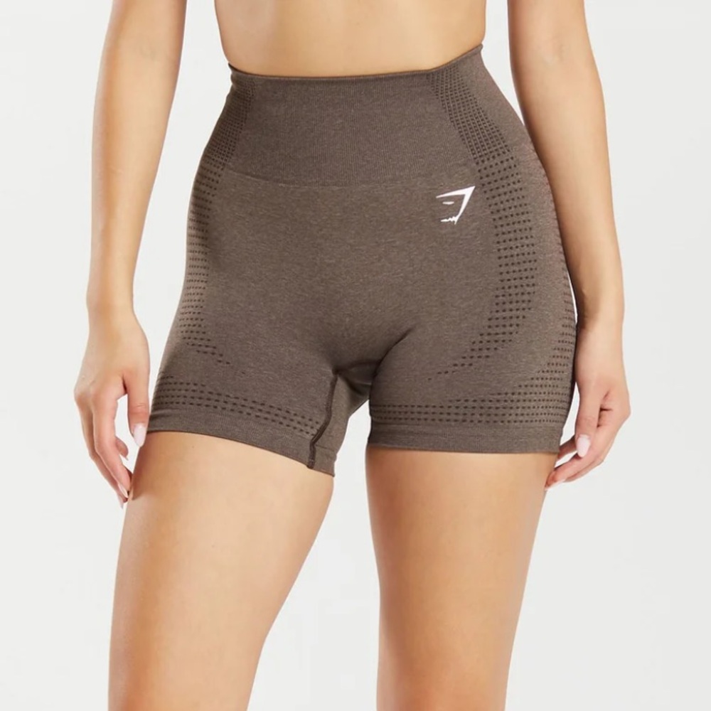 Vital Seamless 2.0 Shorts - Brown Marl